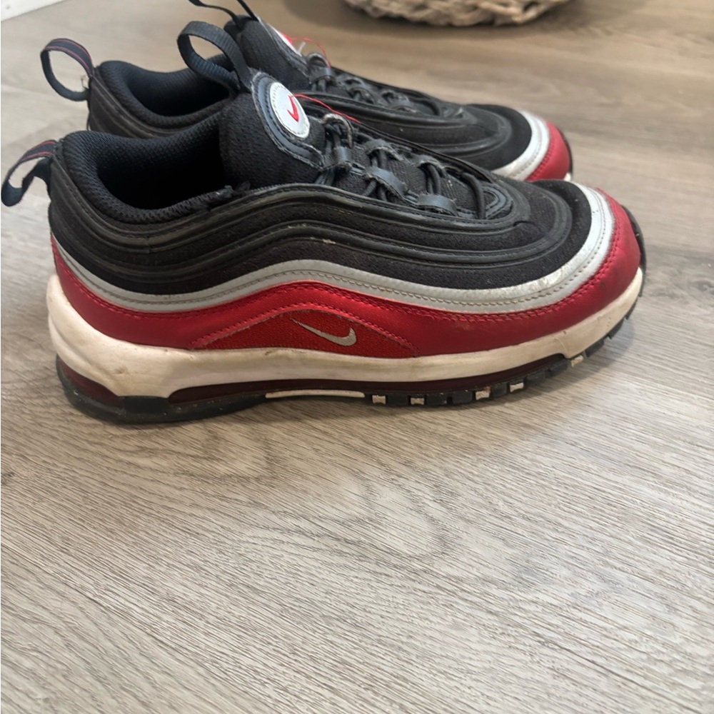 Nike Air Max 97 Black and Red Shoes